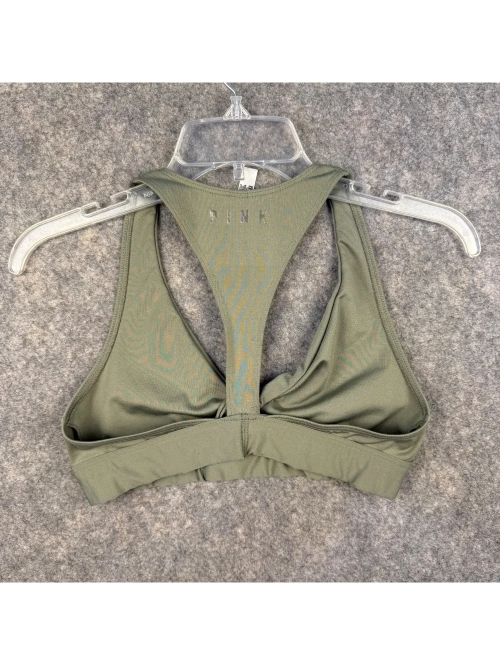 Pink Victoria’s Secret Ultimate Sports Bra No Padding Sage Green Size Small 819